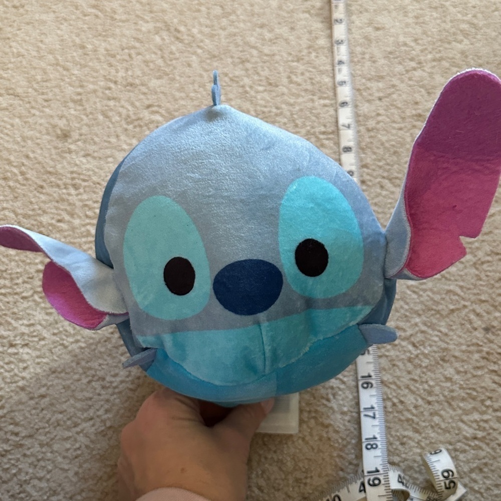Disney Blue and White Plush Toy
